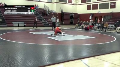 113 lbs Round 3 (3 Team) - Landon Allen, Independence vs Ari Groothuis, Marion