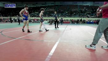 140 lbs Quarterfinal - Gabel Thompson, Bixby vs Luke Black, Jenks