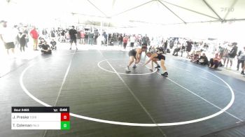 175 lbs Consi Of 4 - Josh Preske, Torrey Pines HS vs Travis Coleman, Paloma Valley HS