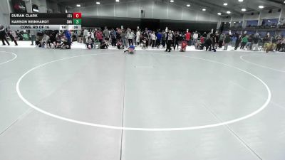 138 lbs Cons. Rd Of 16 - Duran Clark, Alabama Takedown Academy vs Karson Reinhardt, Sebolt Wrestling Academy