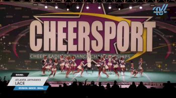 Atlanta Jayhawks - LACE [2023 L2 Senior - Small] 2023 CHEERSPORT National All Star Cheerleading Championship