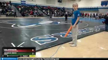 145 lbs Cons. Round 2 - Ian Anderson, Robbinsdale Armstrong vs Kenrick Kisch, Osseo