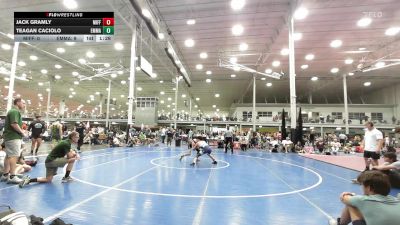 128 lbs Rr Rnd 4 - Jack Gramly, Mifflinburg - HSAm vs Teagan Caciolo, Emmaus - HSAm