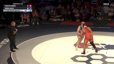 235 lbs 1st Place Match - Aniyah Smith, IA vs Eden Hach, SD
