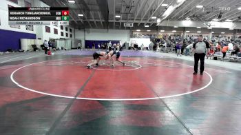 157 lbs Champ. Round 2 - Xerarch Tungjaroenkul, Central Missouri vs Noah Richardson, Missouri Baptist University