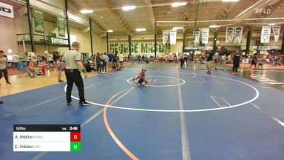 52 lbs Rr Rnd 3 - Andrew Mellon, All-American Wrestling Club vs Connor Hobbs, Kraken