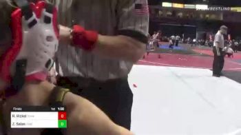 52 lbs Final - Roan Rickel, Team Aggression vs Zephyr Salas, Threshold WC