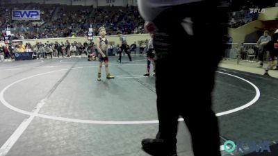 55 lbs Round Of 16 - Decklyn Bosarge, Tuttle Wrestling vs Logan Weiher, Mcalester Youth Wrestling