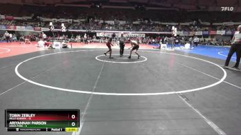 126 lbs Semis & Wb (16 Team) - Ariyannah Parson, Kings Fork vs Tobin Zebley, Mills Godwin
