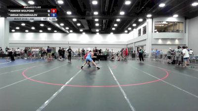 150 lbs Champ. Round 2 - Hunter Wolford, GA vs Imran Dzhabrailov, FL