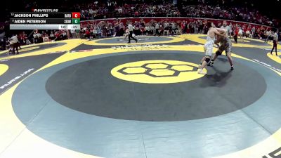 D1-215 lbs Cons. Semi - Jackson Phillips, Barberton vs Aiden Peterson, St. Edward