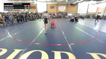 144 lbs Consi Of 8 #2 - Jayden Deal, Spaulding-NH vs Adam St.cyr, Lincoln Academy