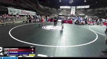 120 lbs Round 3 (16 Team) - Caden Garriott, LAWA vs Mikey Schliewe, BAWA