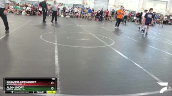 115 lbs Round 5 (6 Team) - Aldin Short, Dayton Bandits vs Julianna Hernandez, Revolution Elite