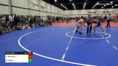 170 lbs Semifinal - Carson Manville, PA vs Manuel Rojas, MI