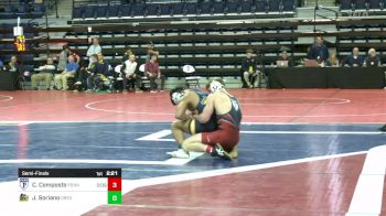 141 lbs Semifinal - CJ Composto, Univ Of Pennsylvania vs Jordan Soriano, Drexel