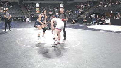 155 lbs 7th Place - Olivia Faust, Buchanan (CS) vs Andie Munoz, La Quinta/La Quinta (SS)