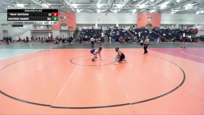 149 lbs Champ. Round 3 - Hayden Haber, Williams College vs Max Watson, RIT