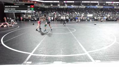 112 lbs Quarterfinal - Joslyn Swanson, Siouxland Wr Ac vs Ashay White, Jackson County