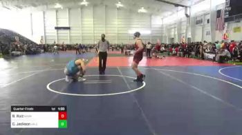 220 lbs Quarterfinal - Brayden Ruiz, Marvel vs Cole Jackson, Salem Elite