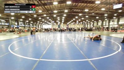 160 lbs Round Of 64 - Joey Monticello, NJ vs Keith Remington, TX