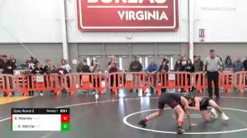 83 lbs Cons. Round 3 - Royce Wetzler, VA Team Predator vs Brayden Mooney, Red Lion Wrestling Club