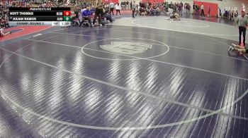 132 lbs Champ. Round 2 - Julian Ramos, Aloha vs Hoyt Thomas, McMinnville