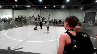 54 lbs Quarterfinal - Gabriel Macias, Havik WC vs Levi Prado, Deep Waters RTC