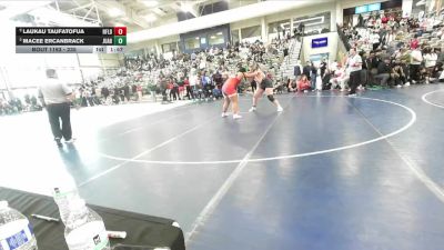 235 lbs Semifinal - Laukau Taufatofua, Richfield vs Macee Ercanbrack, Juab