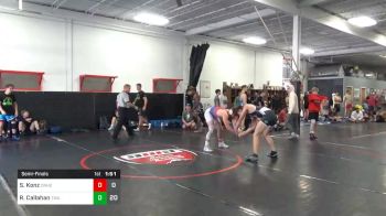 160 lbs Semifinal - Spencer Konz, Team Donahoe 2 vs Reese Callahan, Thoroughbred Wrestling Academy