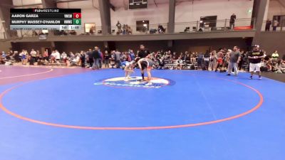 U16 FS - 132 lbs Champ. Round 2 - Aaron Garza, Victory Wrestling-Central WA vs Murphy Massey-O'Hanlon, NWWC