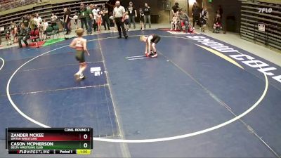 53 lbs Cons. Round 3 - Cason McPherson, Delta Wrestling Club vs Zander Mckee, Uintah Wrestling