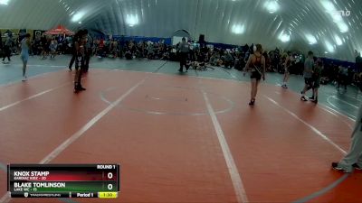 80 lbs Round 1 (6 Team) - Knox Stamp, Kardiac Kidz vs Blake Tomlinson, Lake WC