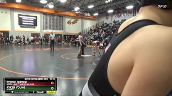 N-10 lbs Semifinal - Steele Shedek, North Liberty Wrestling Club vs Ryker Young, DC Elite