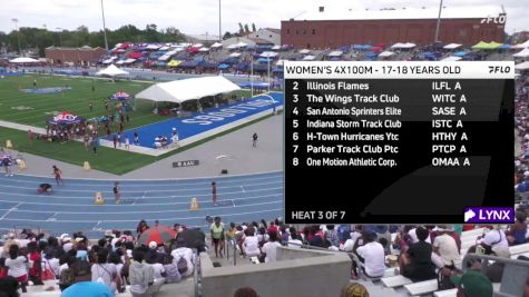 Youth Women's 4x100m Relay Championship, Semi-Finals 3 - Age 17-18