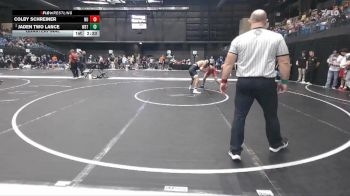 149 lbs Quarterfinal - Colby Schreiner, Newman vs Jaden Two Lance, Wayland Baptist (Texas)