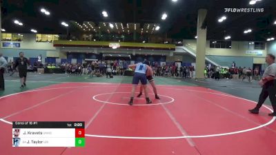 235 lbs Consi Of 16 #1 - Joshua Kravets, UMASS vs Jeremy Taylor, Rhode Island