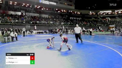 85 lbs Consi Of 16 #2 - Luca Palies, Kingsway vs Jacob Philips, Central Youth Wrestling