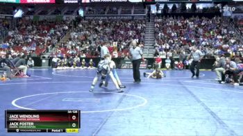 3A-126 lbs Cons. Round 2 - Jace Wendling, Cedar Rapids Jefferson vs Jack Foster, Xavier, Cedar Rapids