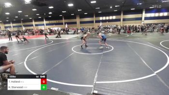 109 lbs Consi Of 8 #1 - Tyler Holland, W.a.r Wc vs Kapono Starwood, Sierra Vista