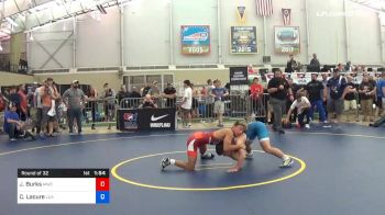 55 kg Round Of 32 - Jakason Burks, MWC Wrestling Academy vs Camron Lacure, Legacy Christian Academy