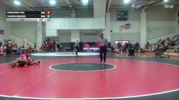 138 lbs Finals (2 Team) - Stratton Cox, Gypsum-Southeast Of Saline HS vs Xavier Berges, Onaga HS