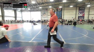 138 lbs Round Of 128 - Michael Horn, NJ vs Zane Cuellar, PA