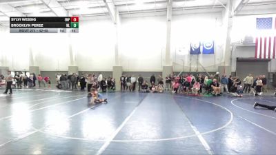 42-45 lbs 3rd Place Match - Sylvi Wessig, Empire vs Brooklyn Perez, Team Prestige Wrestling