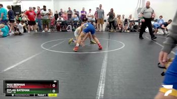 96 lbs Round 6 (8 Team) - Dylan Bateman, TDWC vs Max Berman, 84 Athletes