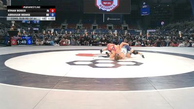 150 lbs Cons. Sub-rd Of 64 - Ethan Bosco, Pennsylvania vs Abraham Menke, Missouri
