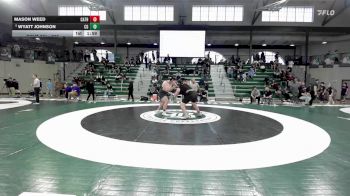 285 lbs Champ. Round 2 - Wyatt Johnson, Cardinal Gibbons vs Mason Weed, Catholic High School