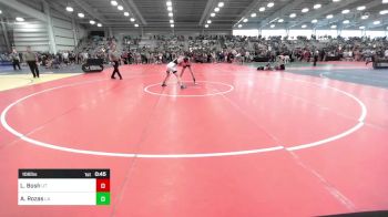 106 lbs Consi Of 8 #2 - Lander Bosh, UT vs Alex Rozas, LA