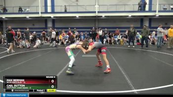 84 lbs Round 6 (8 Team) - Max Berman, PA Alliance Blue vs Cael Dutton, Centurion Joker Squad