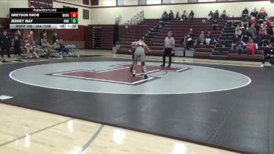 144-150B 1st Place Match - Greyson Krob, Mount Vernon vs Jersey May, Independence